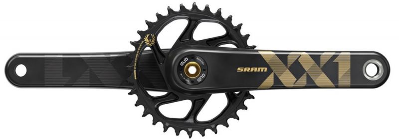 SRAM XX1 Eagle DUB 1x12-fach Kurbel Boost 34T SRAM XX1 Eagle DUB 1x12-fach Kurbel Boost 34T